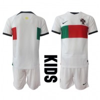 Portugal Bortatröja Barn VM 2022 Kortärmad (+ Korta byxor)